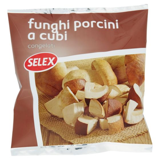 Selex Funghi Porcini a Cubetti Congelati 300 g